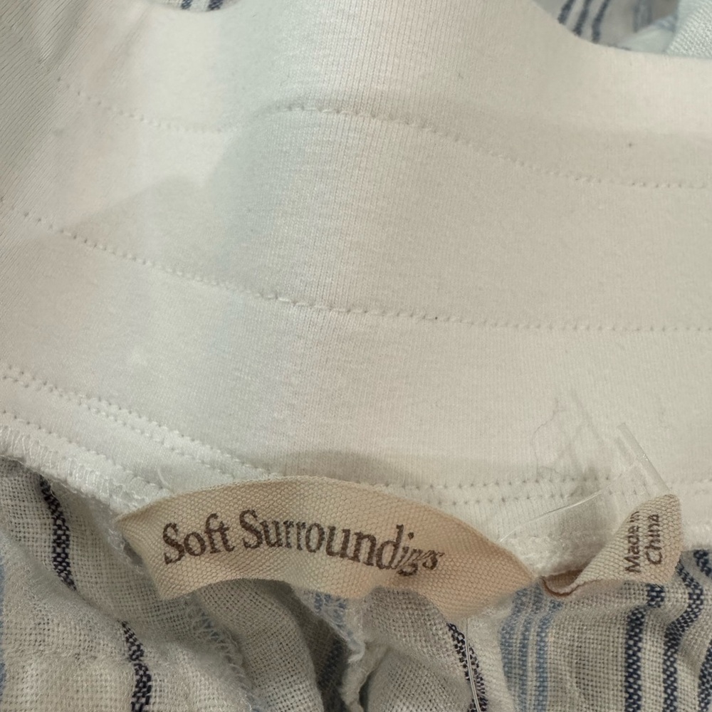 Striped Linen Pants - Picture 4 of 7